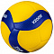 Волейбольный мяч Mikasa V200W р.5 желтый-синий